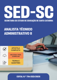Analista Técnico Administrativo II - SED-SC
