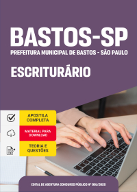 Escriturário - Prefeitura de Bastos - SP