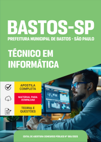 Técnico em Informática - Prefeitura de Bastos - SP