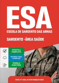 Curso de Formação de Sargento - Área: Saúde - ESA