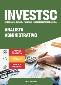 Agente Administrativo-Analista Administrativo - InvestSC