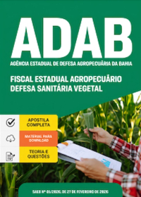 Fiscal Estadual Agropecuário - Defesa Sanitária Vegetal - ADAB
