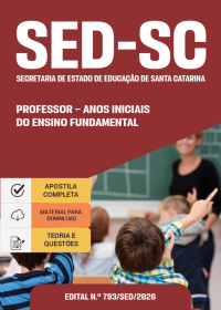 Professor - Anos Iniciais Ensino Fundamental - SED-SC