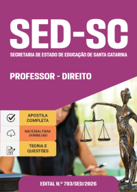 Professor - Direito - SED-SC