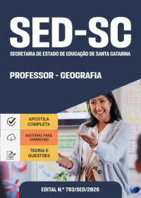 Professor - Geografia - SED-SC