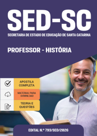 Professor - História - SED-SC