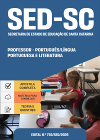Professor - Língua Portuguesa e Literatura - SED-SC